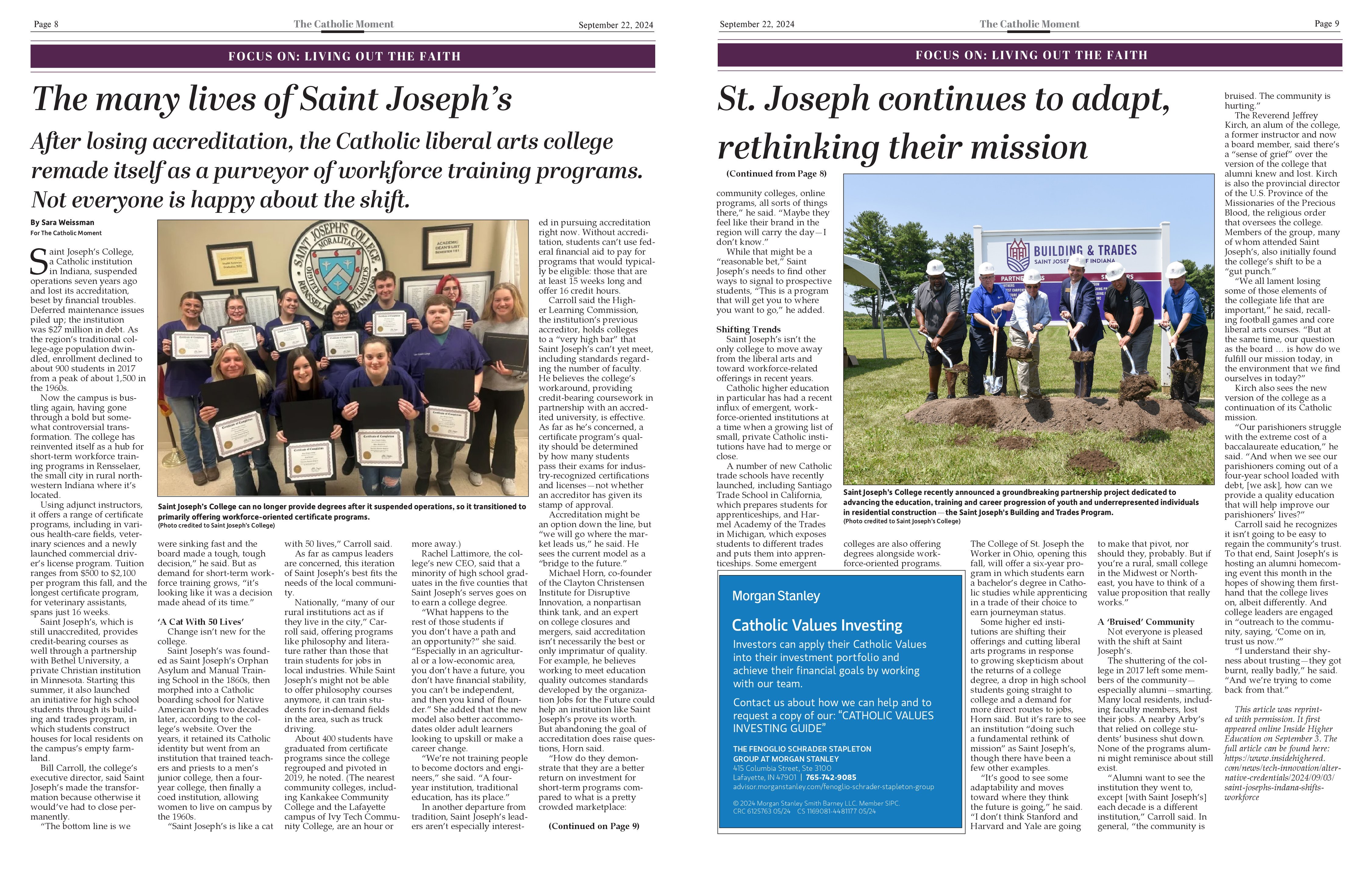 2024 09 22 Article - The Catholic Moment Reprint