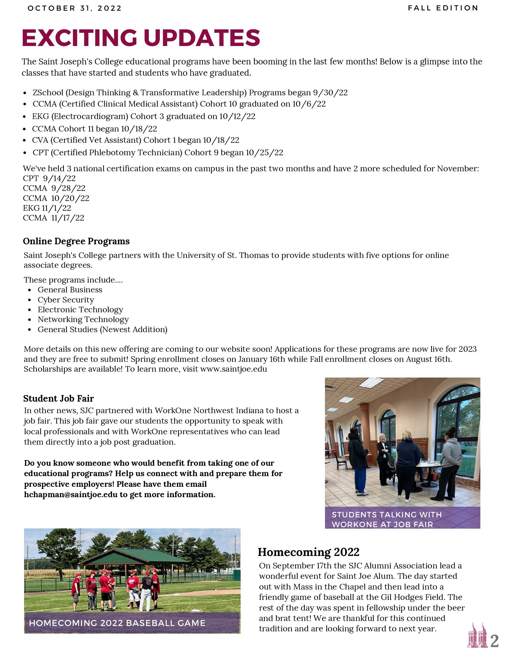 2022 10 31 Newsletter FINAL PG2