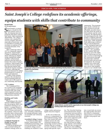 2024 11 03 Article - The Catholic Moment SJC Re