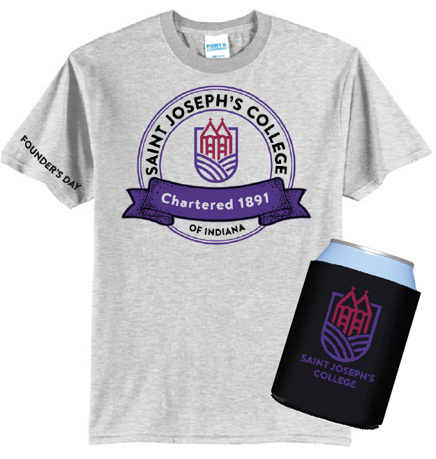 Founders Day Shirt and Koozie